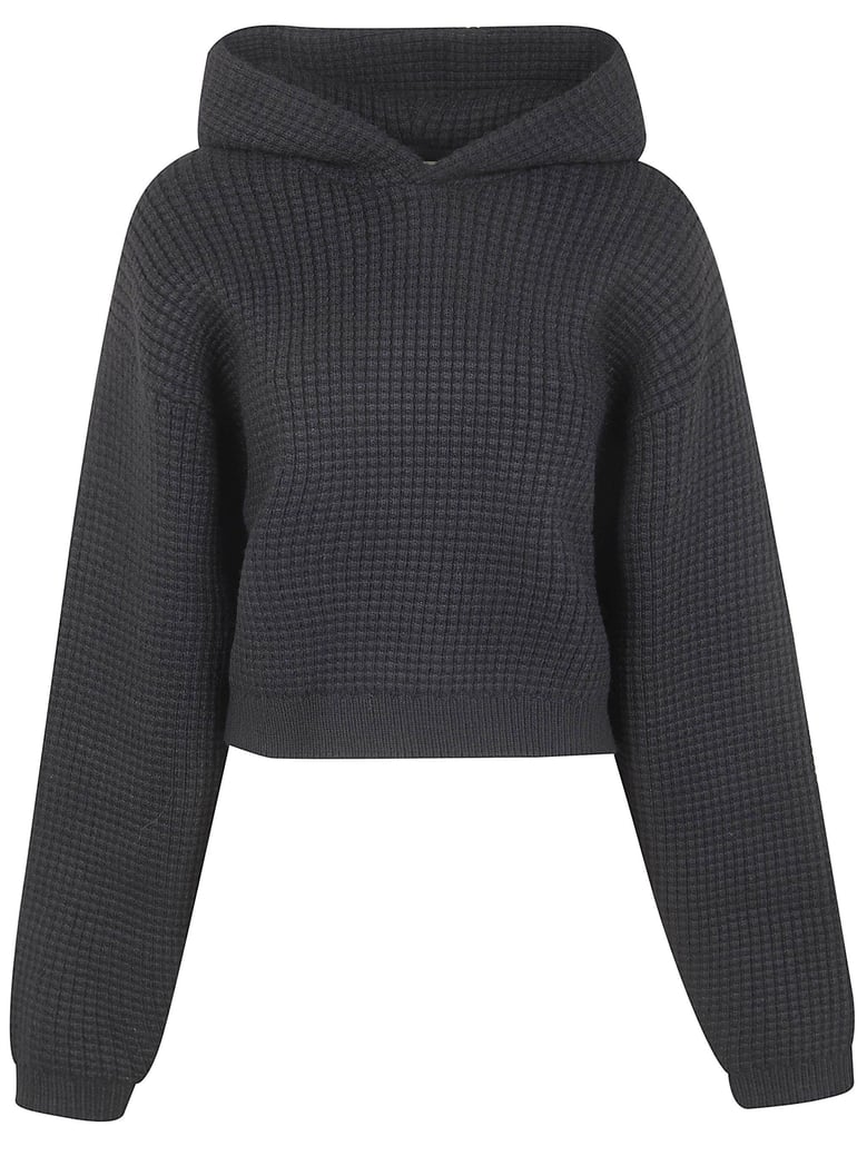 womens heavy waffle 90`s hoodie by Selfnex