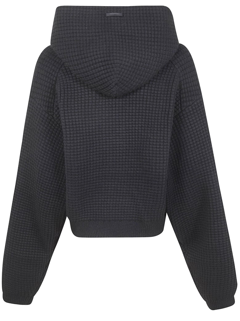 womens heavy waffle 90`s hoodie by Selfnex