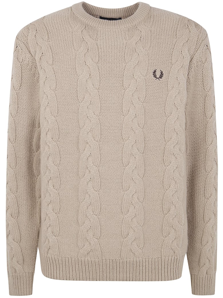 chunky cable knit jumper by Selfnex