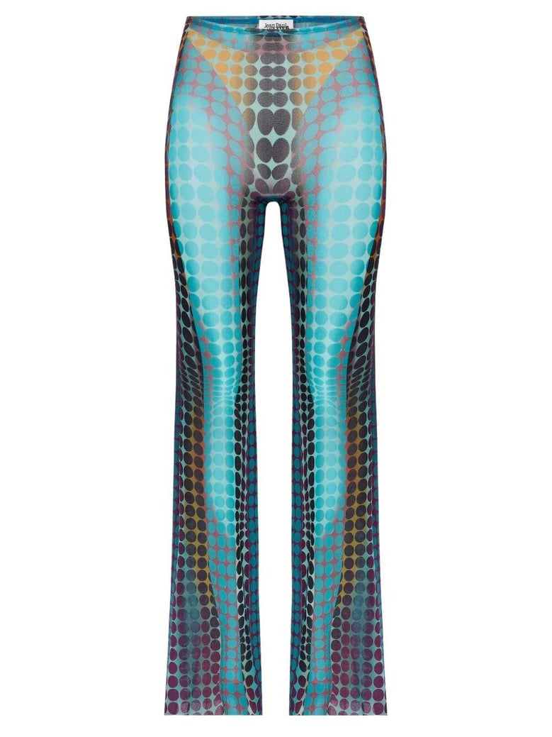 re-edition flare trousers trousers by Selfnex