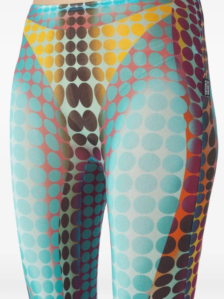 re-edition flare trousers trousers by Selfnex