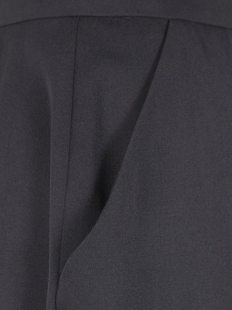 high waisted tailored grain de poudre pants by Selfnex