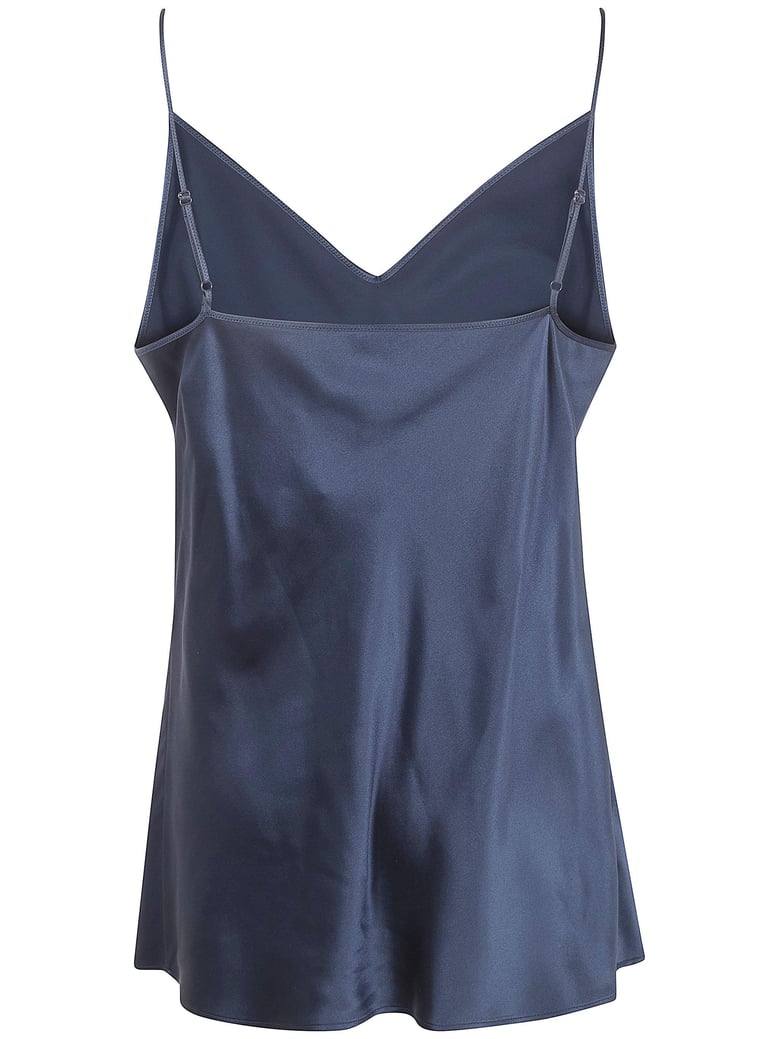 clea top blouse silk satin by Selfnex