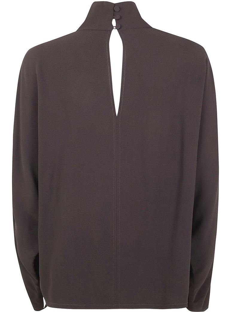 buick blouse silk crepe by Selfnex