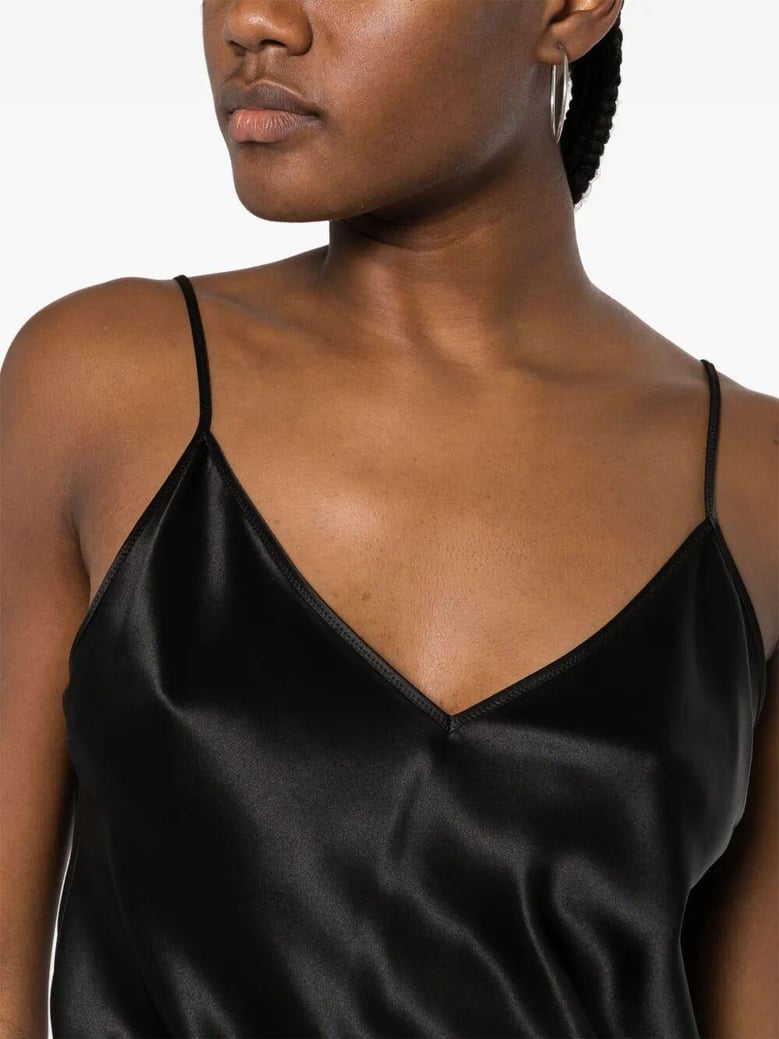 clea top blouse silk satin by Selfnex