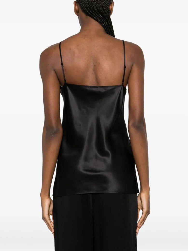clea top blouse silk satin by Selfnex
