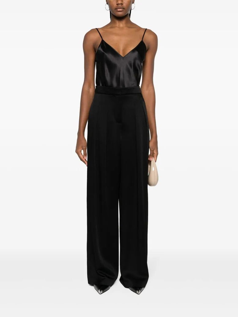clea top blouse silk satin by Selfnex