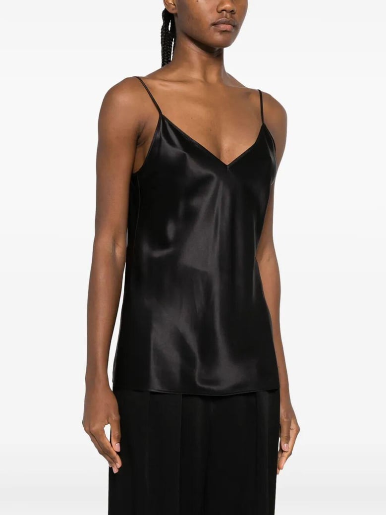 clea top blouse silk satin by Selfnex