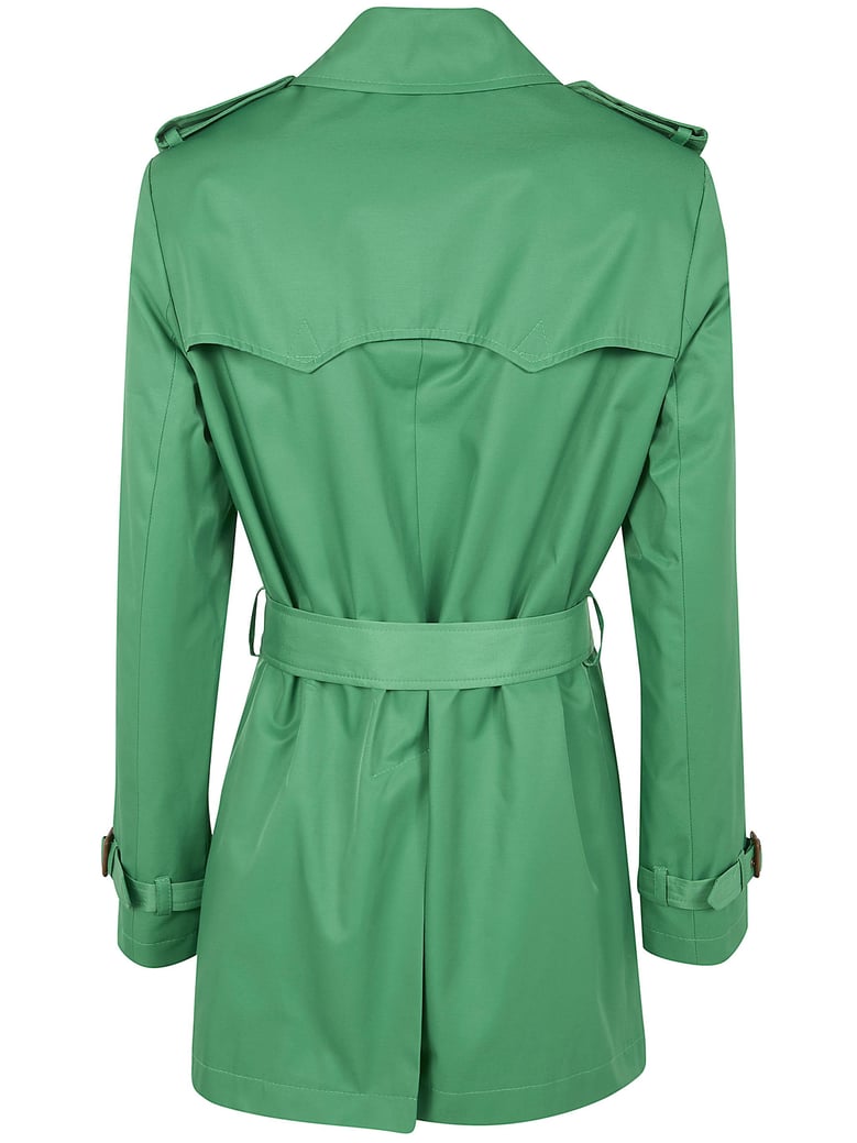 double breasted belted trench 30 lined coat by Selfnex
