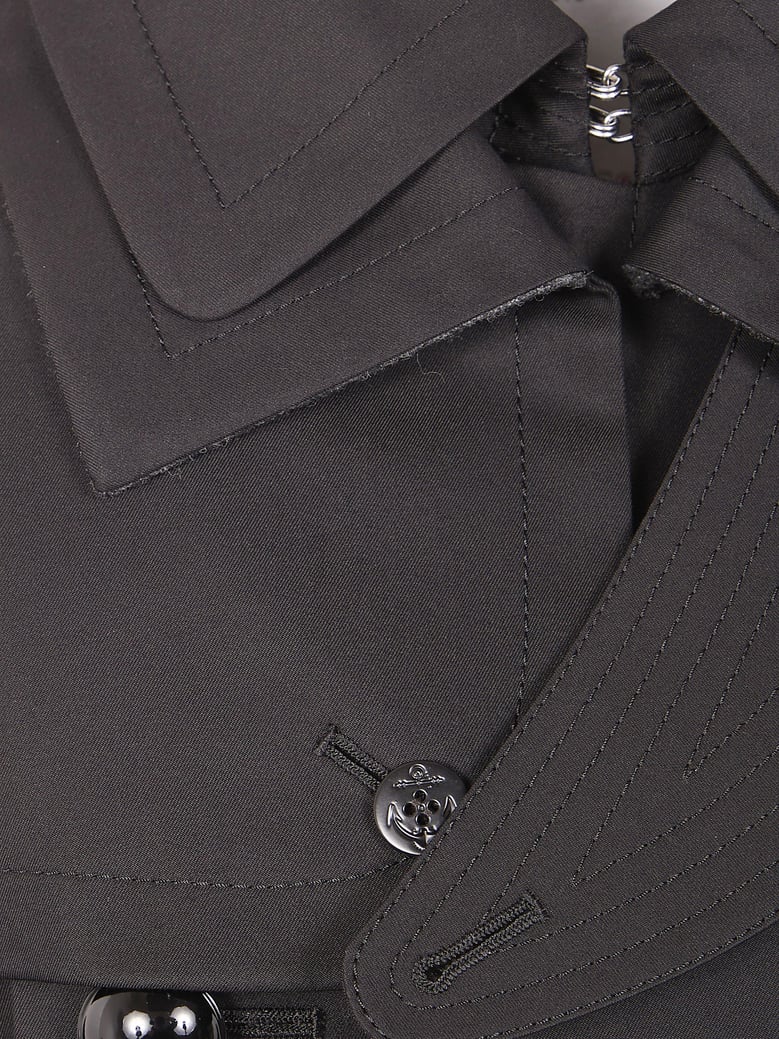 cotton gabardine coat by Selfnex