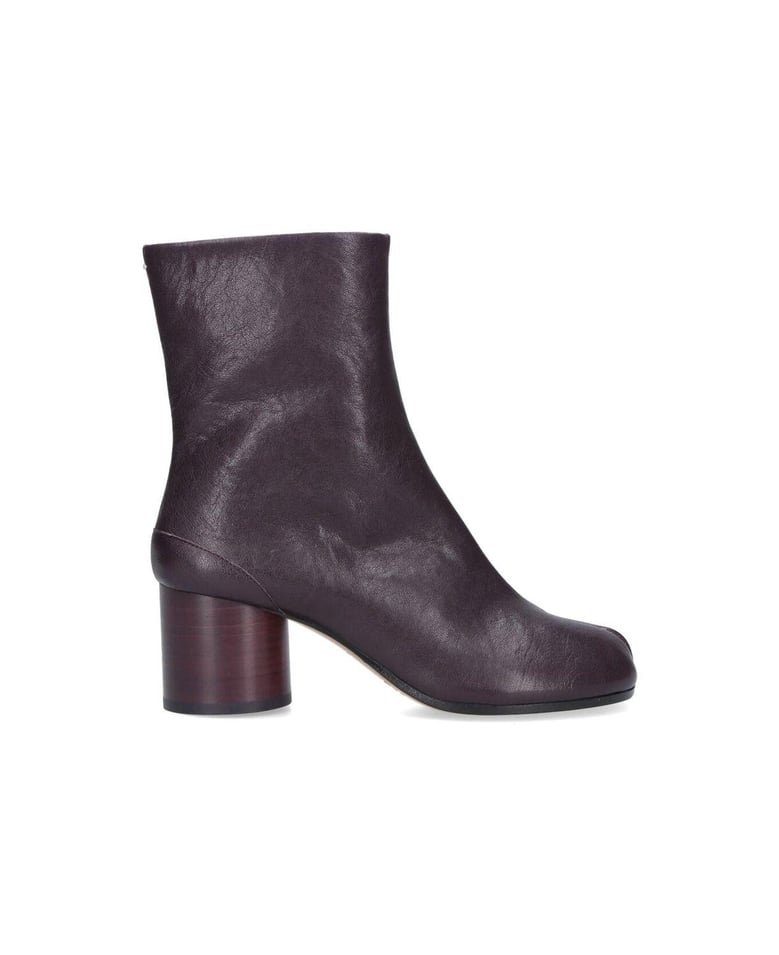 tabi 60mm leather ankle boots by Selfnex