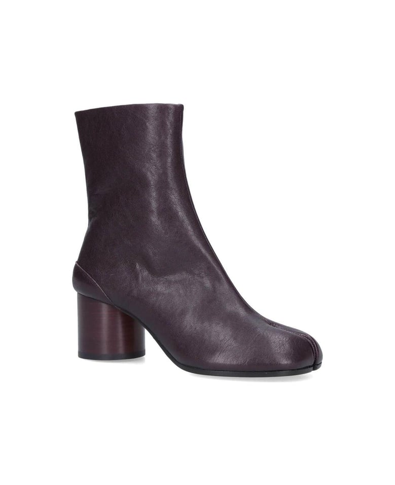 tabi 60mm leather ankle boots by Selfnex
