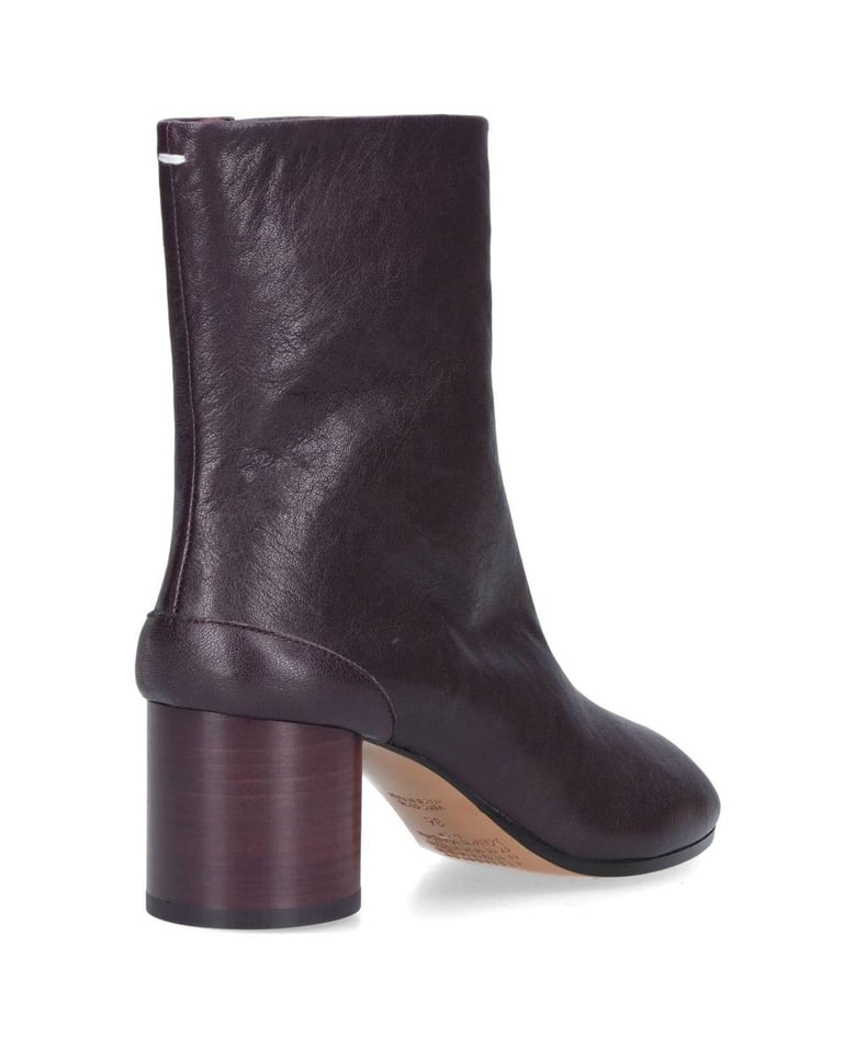 tabi 60mm leather ankle boots by Selfnex