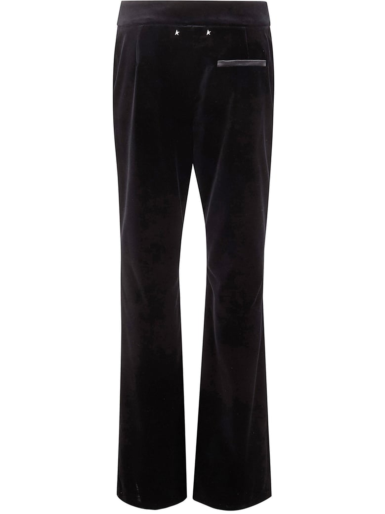 black velvet trousers by Selfnex