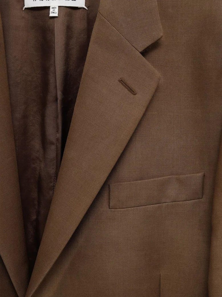 button single-breasted jacket by Selfnex