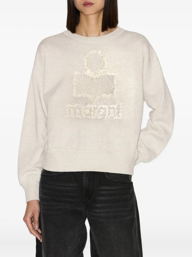 mobyili logo-printed sweatshirt by Selfnex