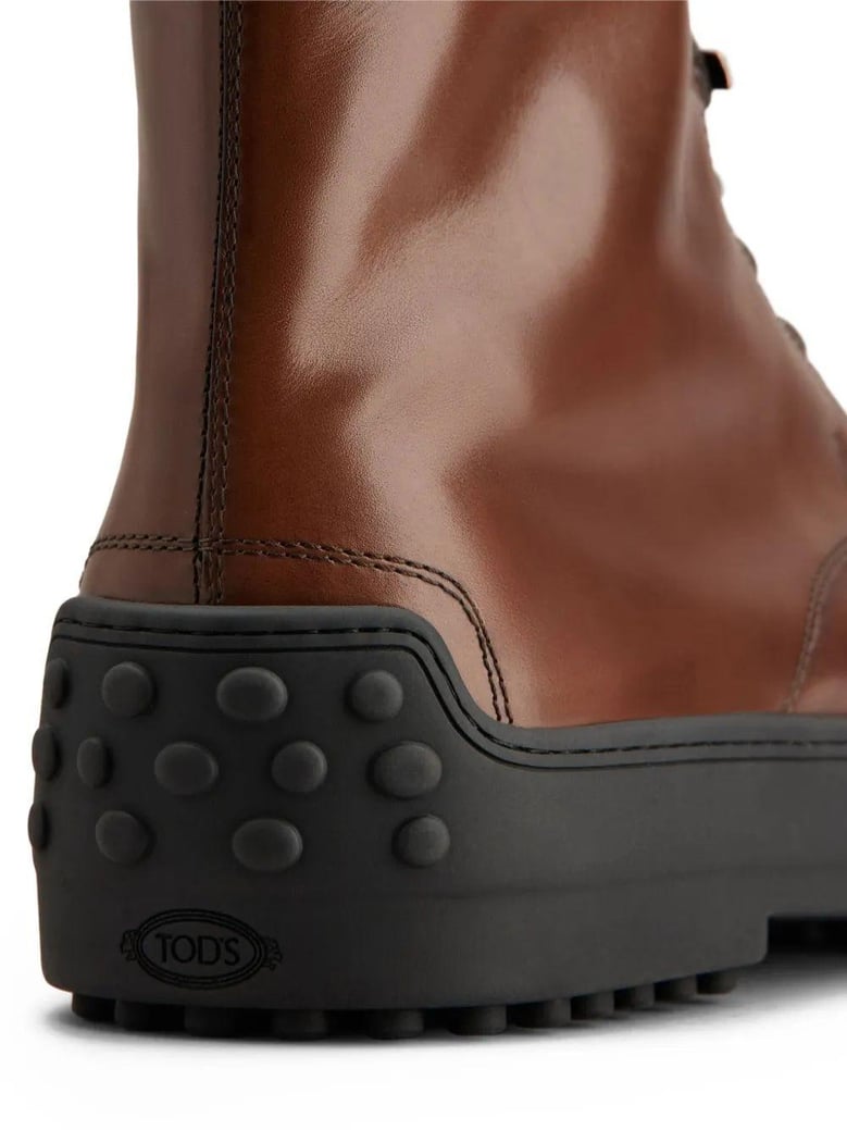 leather combat boots by Selfnex