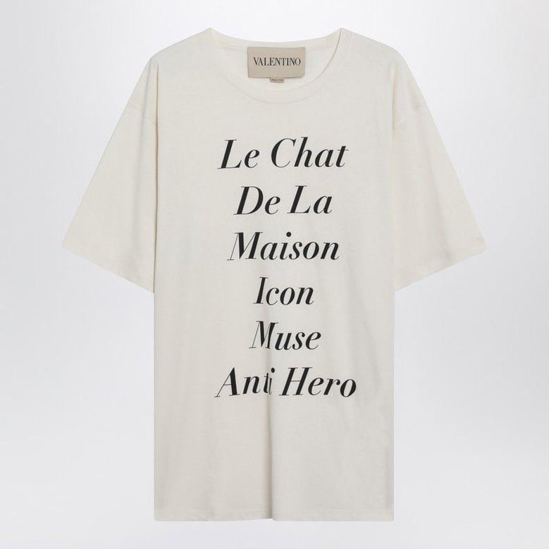 ivory le chat de la maison icon muse anti hero tshirt by Selfnex