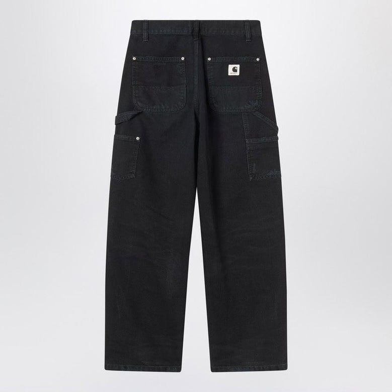 black brandon double knee pant by Selfnex