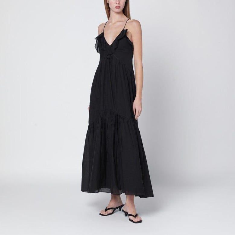 marant étoile vasma organic cotton voile dress by Selfnex