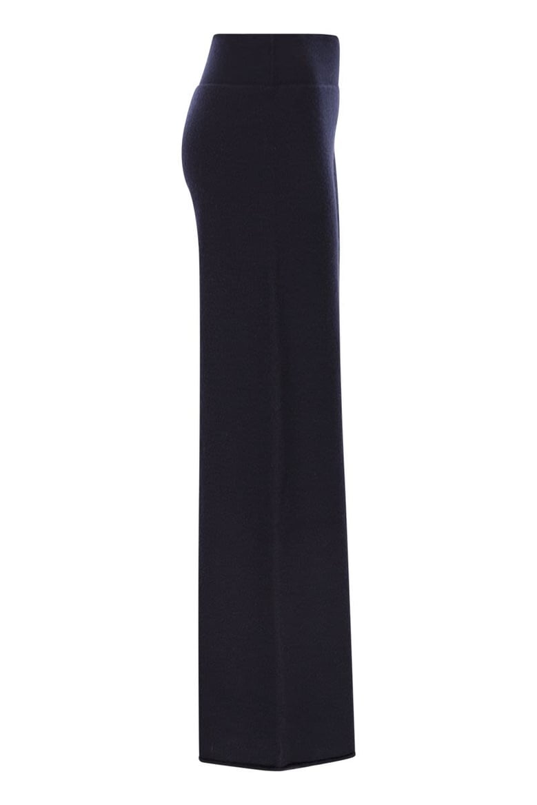 cashmere wide-leg trousers by Selfnex