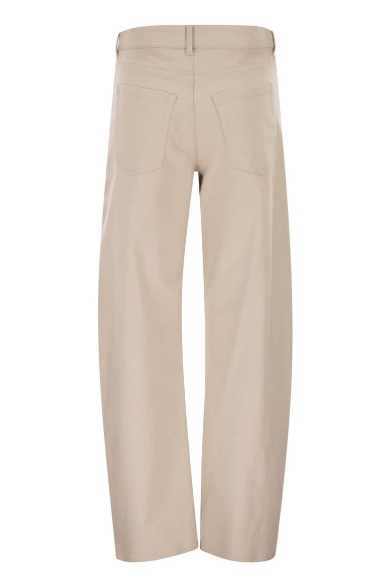 white emily cotton pants by Selfnex