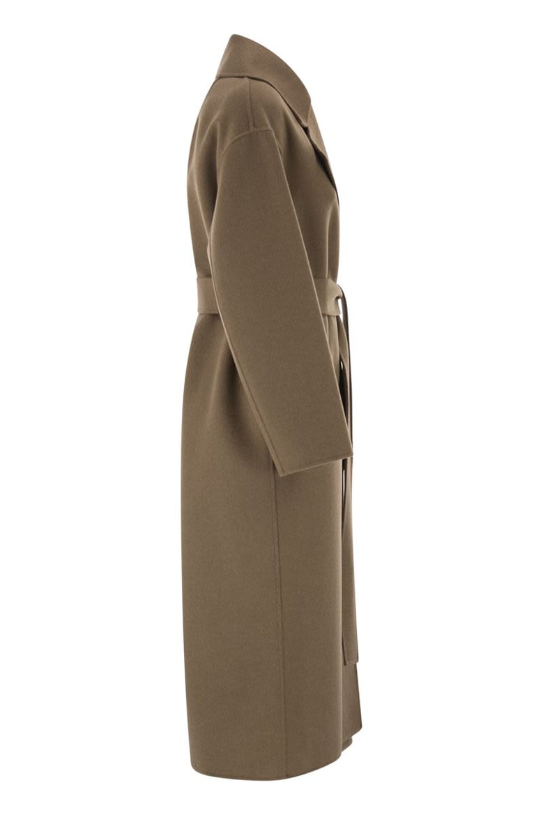 smmhobby - long wool drape coat by Selfnex