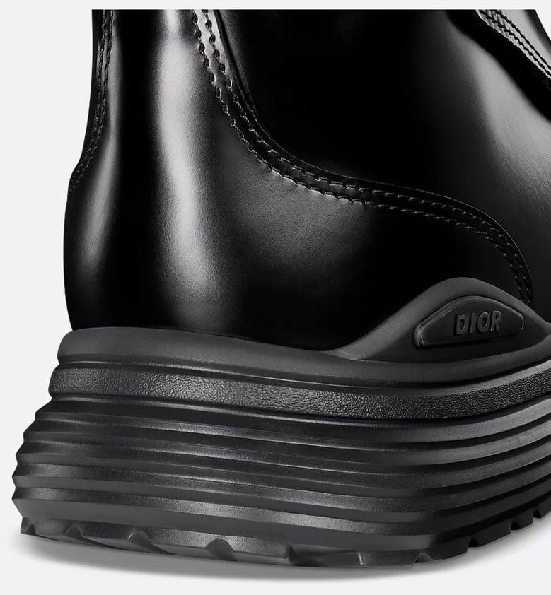 black leather boots by Selfnex