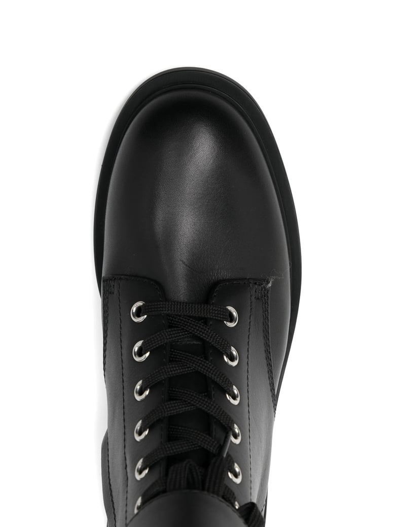 black calf leather boot by Selfnex
