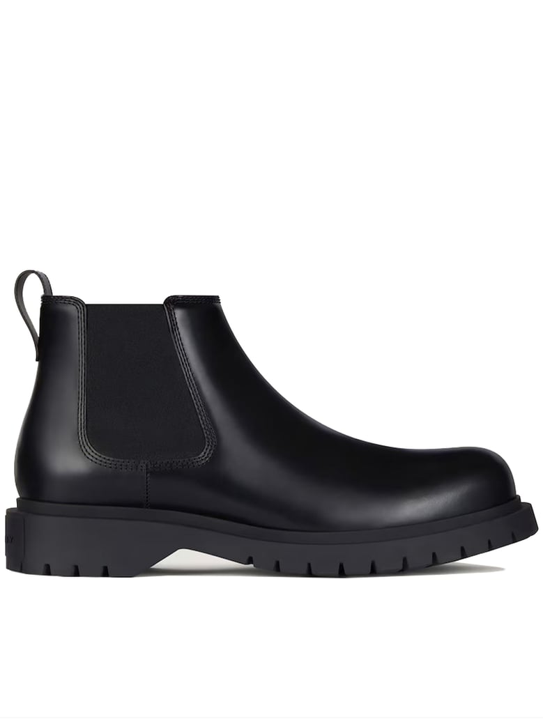black leather boot by Selfnex
