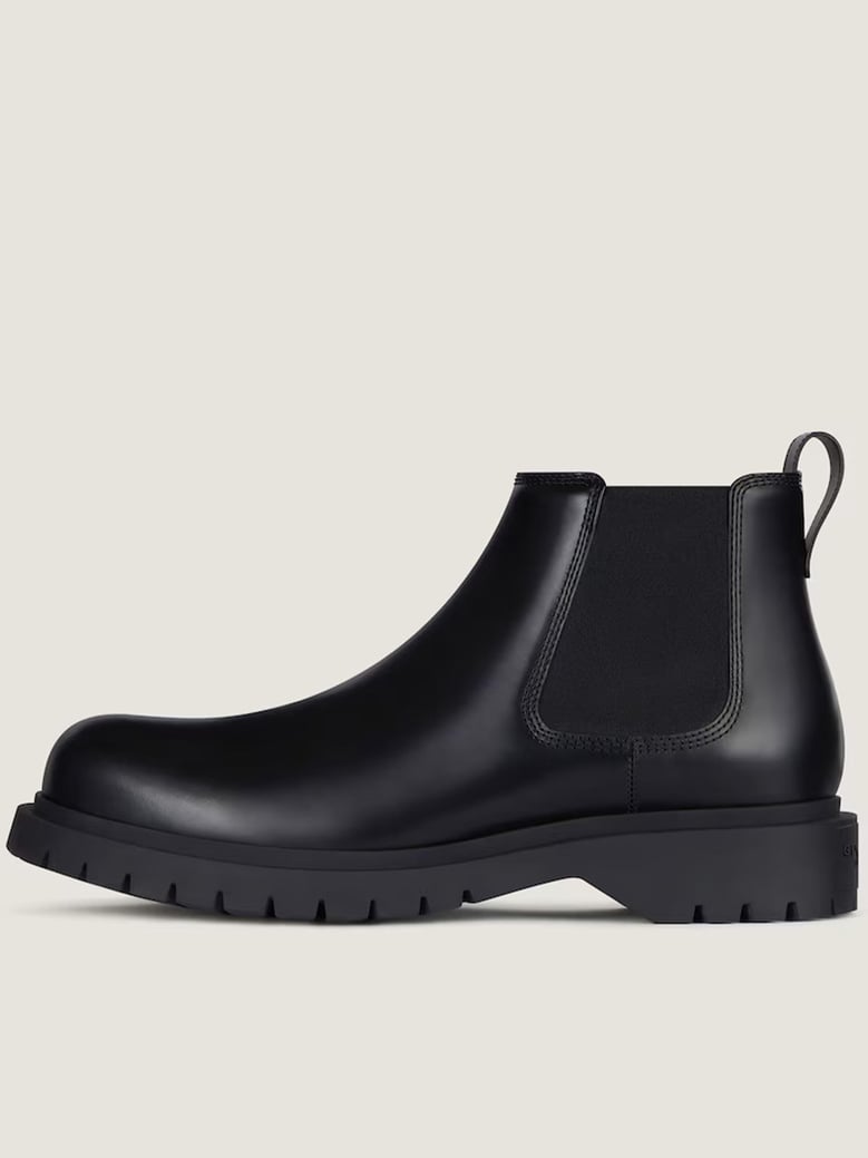 black leather boot by Selfnex