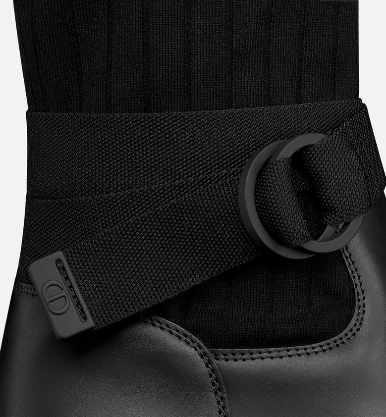 black leather boots by Selfnex