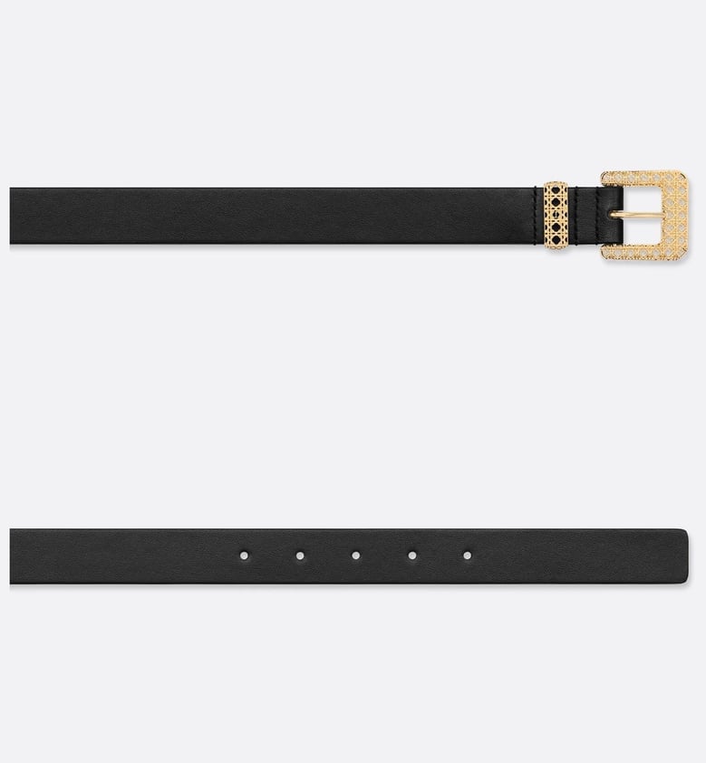 black leather belt by Selfnex