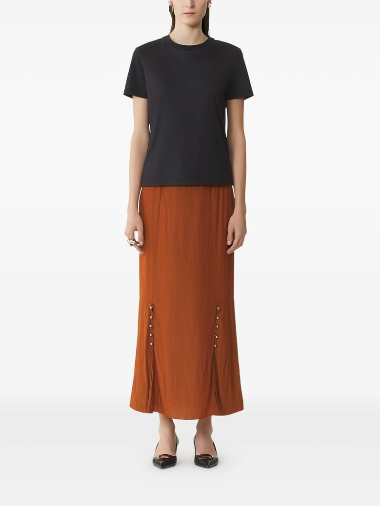 black cotton t-shirt by Selfnex