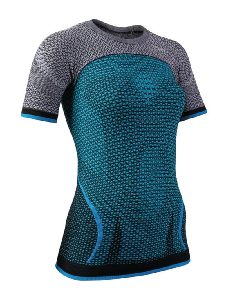 blue polyamide t-shirt by Selfnex