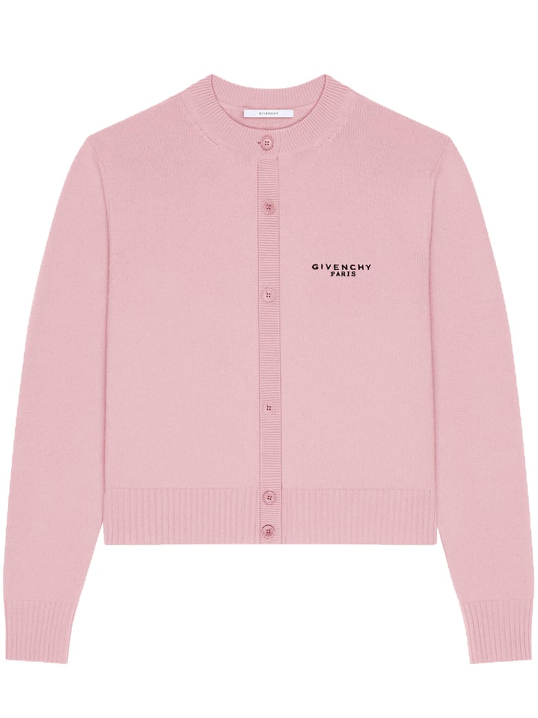 pink & purple wool cardigan by Selfnex