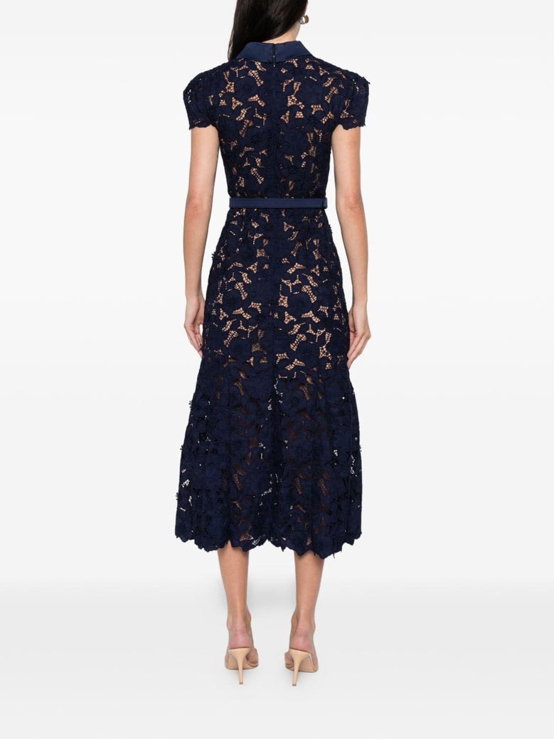 lace midi dress by Selfnex