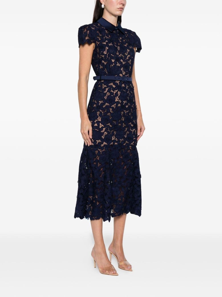 lace midi dress by Selfnex