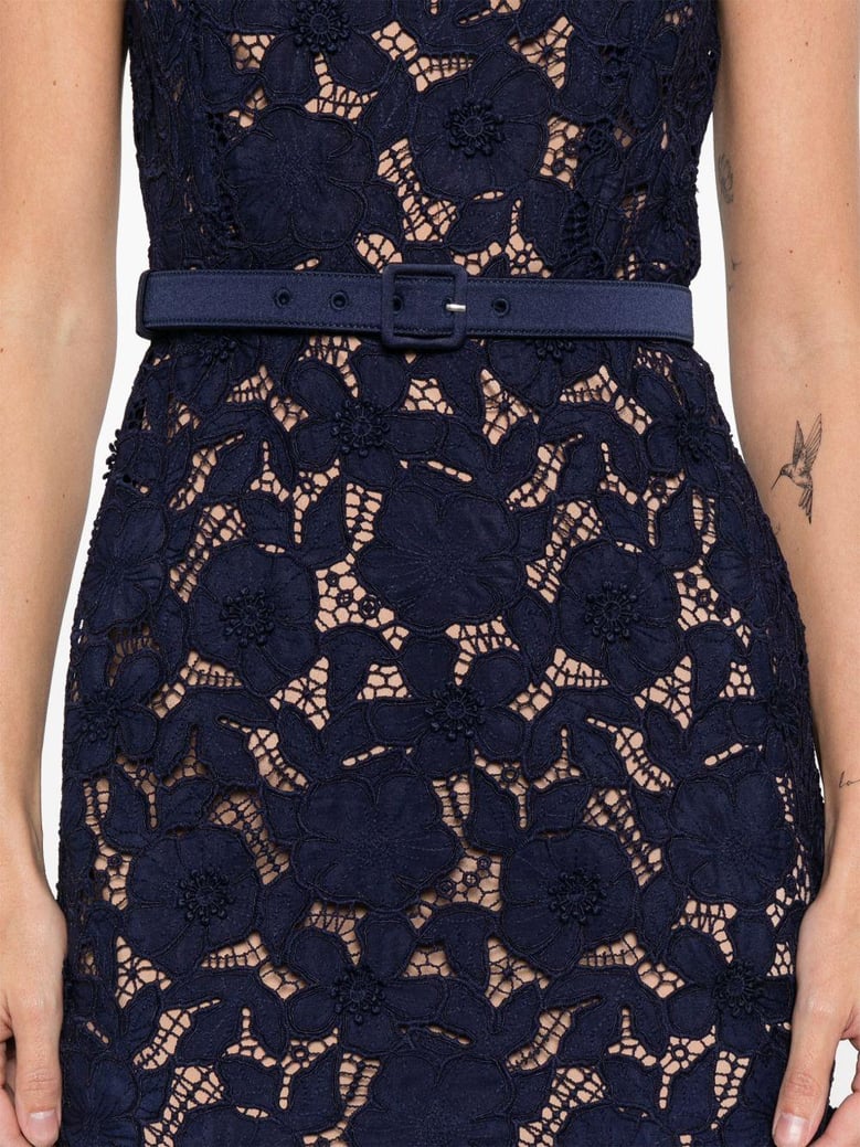 lace midi dress by Selfnex