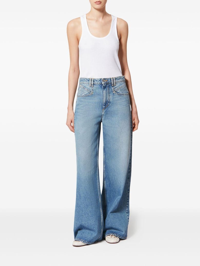 lemony denim jeans by Selfnex