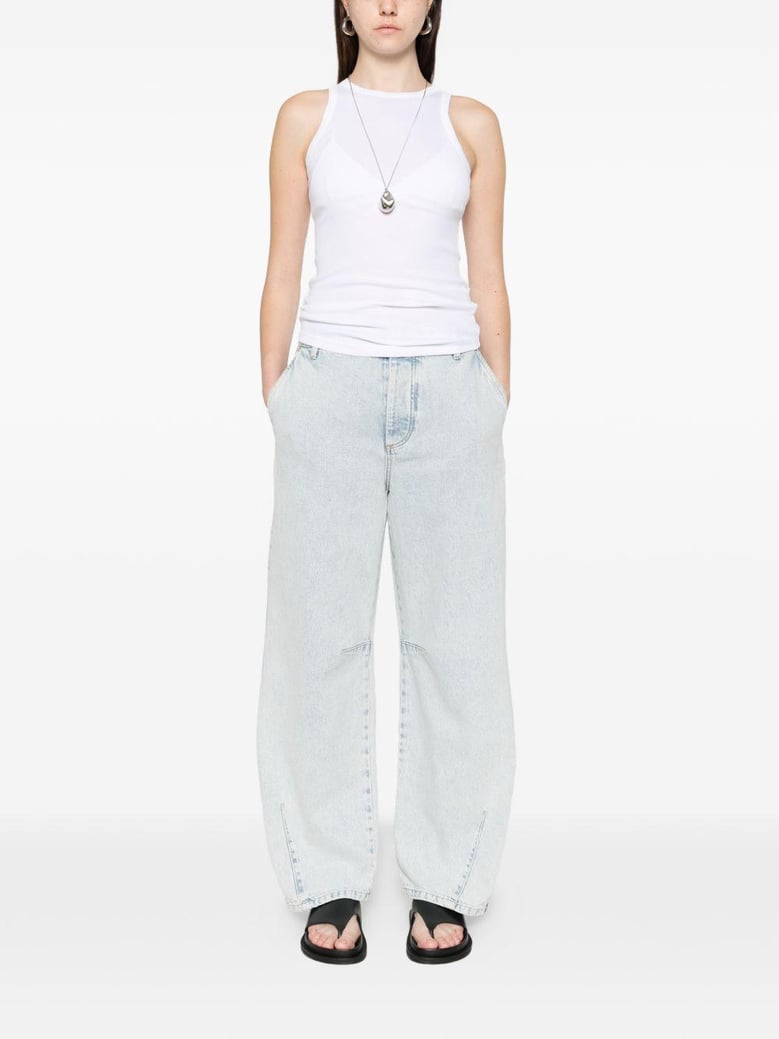 sabina cotton tank top by Selfnex