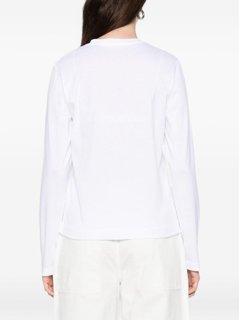 cotton crewneck sweater by Selfnex