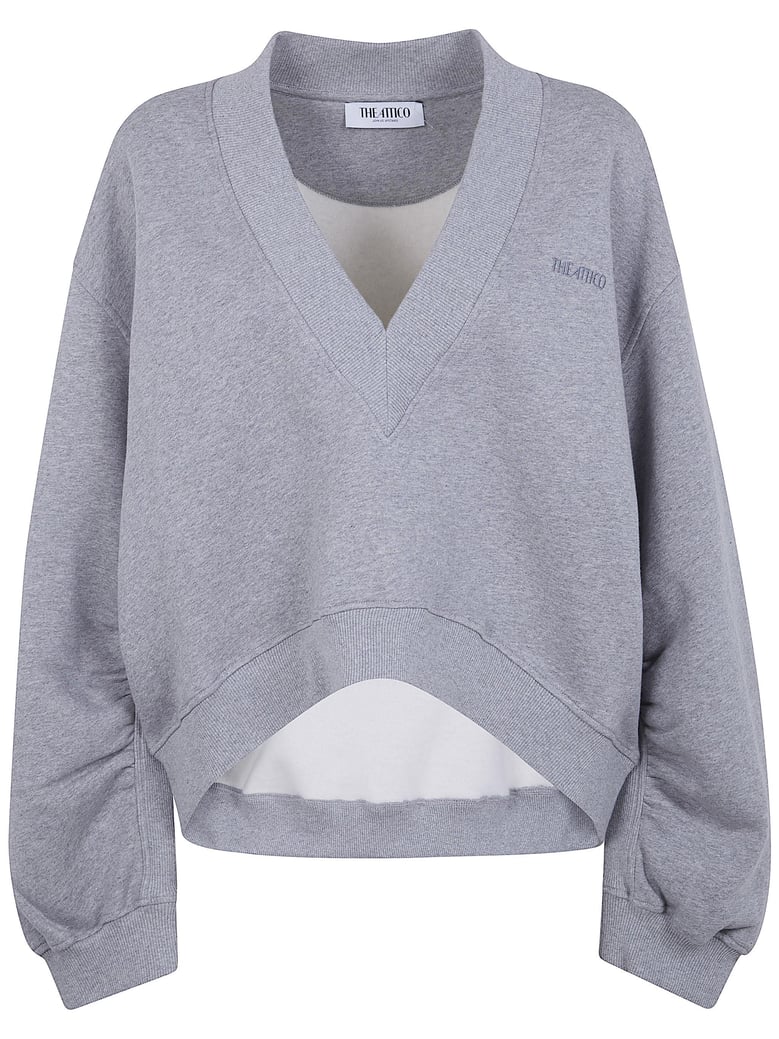 v neck sweatshirt by Selfnex