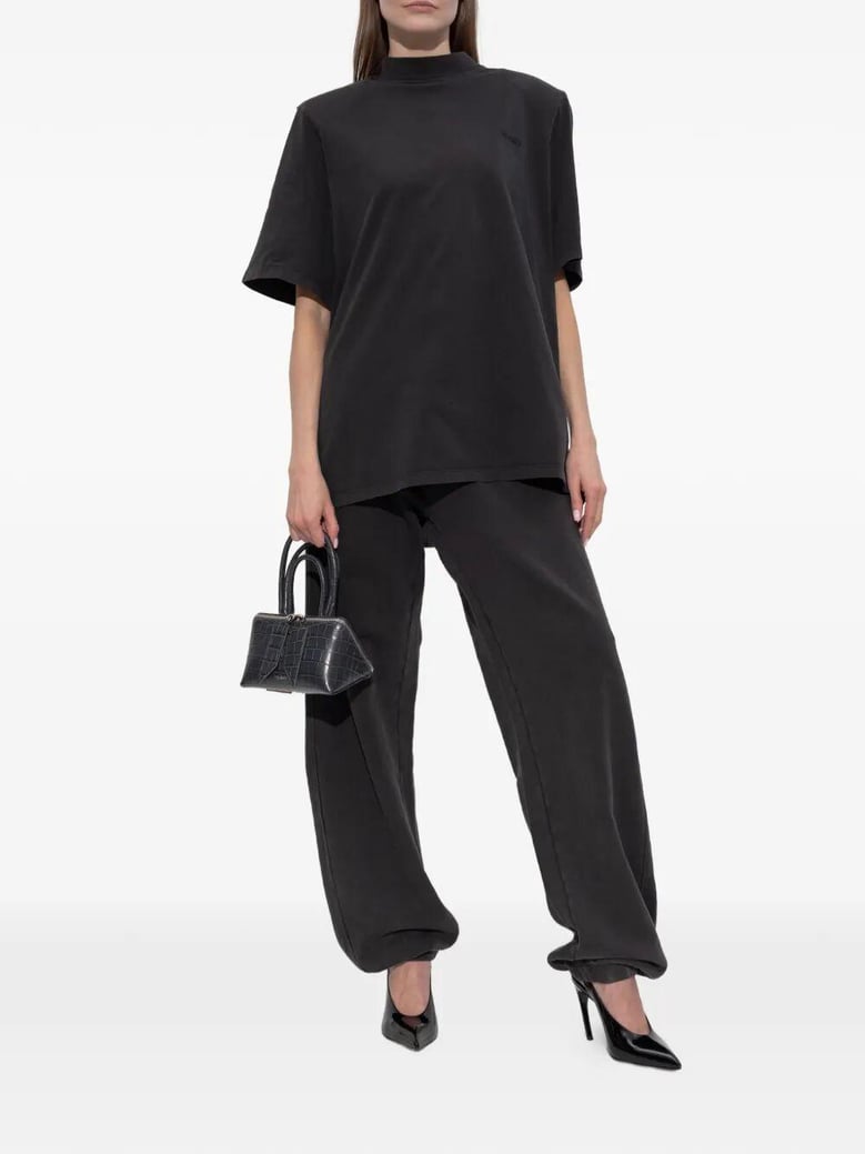 logo embroidered oversized t-shirt by Selfnex
