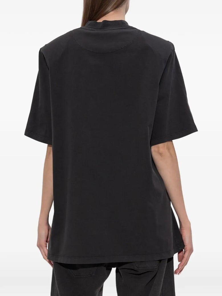 logo embroidered oversized t-shirt by Selfnex