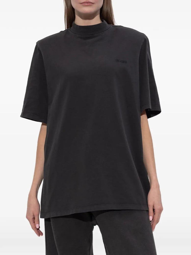 logo embroidered oversized t-shirt by Selfnex