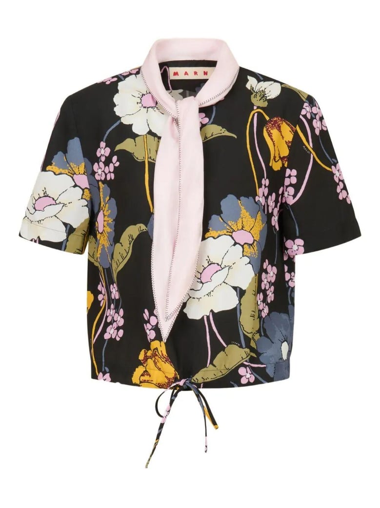 floral print top by Selfnex