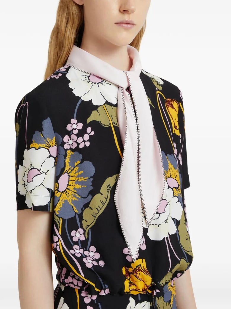 floral print top by Selfnex