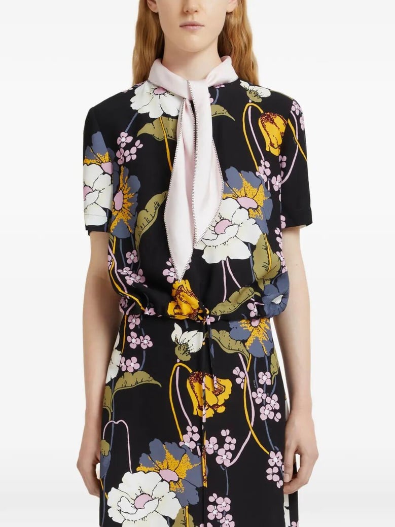 floral print top by Selfnex