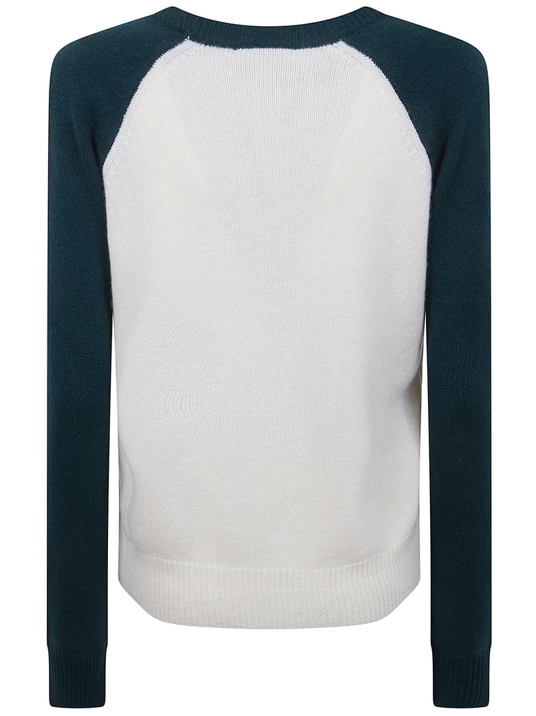 syracuse cashmere baseball sweater by Selfnex